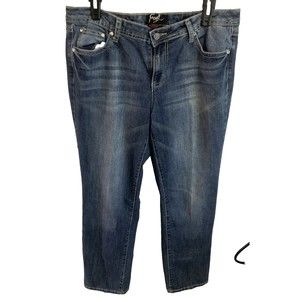 earl jeans size 12 Blue Skinny  rhinestone Embellished Studded Pockets